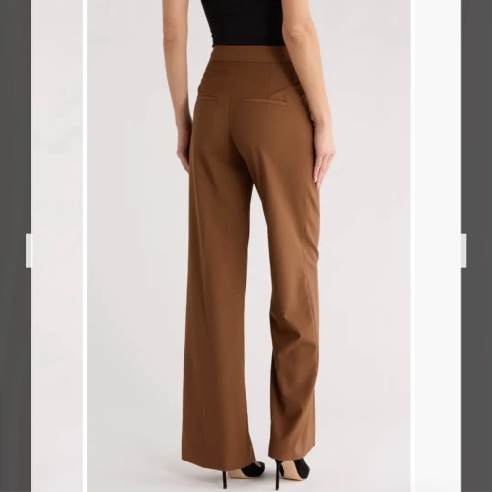 Veronica Beard Tonelli Wool Blend Pants in Whisky Size 2 - Picture 4 of 7